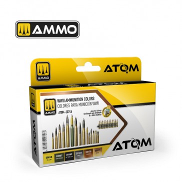 ATOM WWII AMMUNITION COLORS