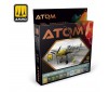 ATOM ACR. PAINT SET 2 LUFTWAFFE WWII COLORS 12 JARS