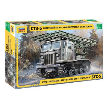 1/35 RUSSIAN STZ-5 WITH BM-13 KATYUSHA