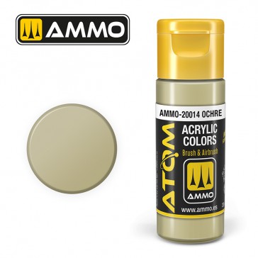 ATOM ACRYLIC COLOR OCHRE 20 ML