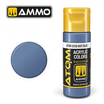 ATOM ACRYLIC COLOR NAVY BLUE 20 ML