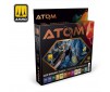 ATOM ACR. PAINT SET 8 BASIC WARGAMES II COLORS 12 JARS