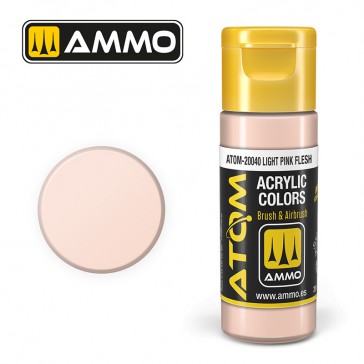 ATOM ACRYLIC COLOR LIGHT PINK FLESH 20 ML