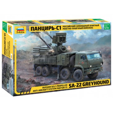1/72 RUSSIAN SELF-PROP. PANTSIR-S1 SA-22 GREYHOUND