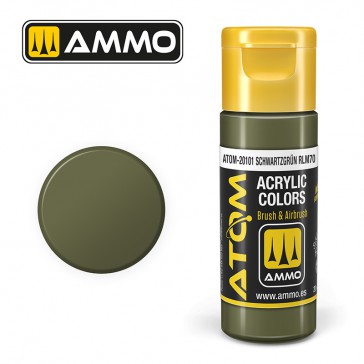 ATOM ACRYLIC COLOR SCHWARTZGRUN RLM70 20 ML
