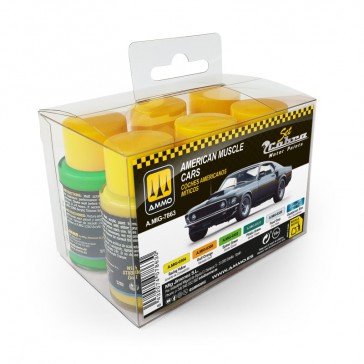 COBRA MOTOR AMERICAN MUSCLE CARS SET  (03/25) *