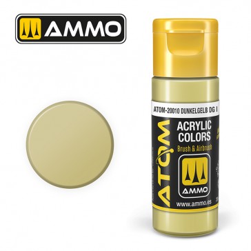 ATOM ACRYLIC COLOR DUNKELGELB DG I 20 ML
