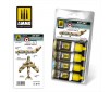 MIG-17F SYRIAN AIR FORCE SET 4 JARS 17 ML