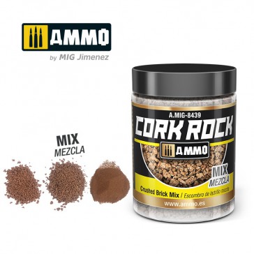TERRAFORM CORK ROCK CRUSHED BRICK MIX JAR 100 ML