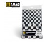 MARBLE CHECKERED, SMOOTH SHEET OF MARBLE 2 PCS.