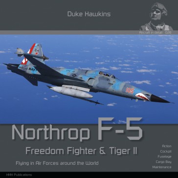 AIRCRAFT IN DETAIL: NORTHROP F-5 FR. FIGHTER en TIGER II ENG.