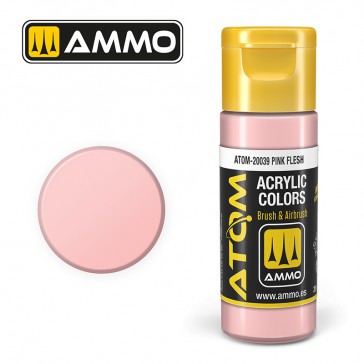 ATOM ACRYLIC COLOR PINK FLESH 20 ML