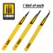 SCALPELS MINI BLADE SET STRAIGHT/CURVED/RIPPER 1 PC.
