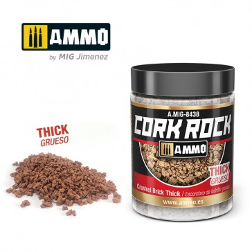 TERRAFORM CORK ROCK CRUSHED BRICK THICK JAR 100 ML
