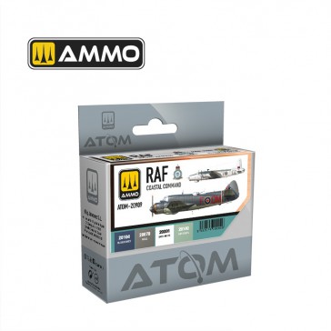 ATOM ACR. PAINT SET RAF COASTAL COMMAND 4 JARS