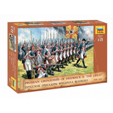 1/72 PRUSSIAN GRENADIERS FREDERICK II THE GREAT