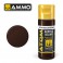 ATOM ACRYLIC COLOR BLACK BROWN 20 ML