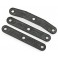 Bulkhead tie bar, front, upper (1)/ lower (2) (steel)