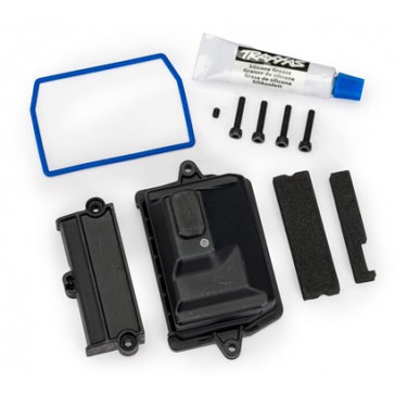 Box, receiver (sealed)/ wire cover/ foam pads/ silicone grease/ 3x15