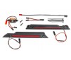 LED light kit, red, complete (underbody) (includes 3-volt accessory p