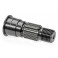 Stub axle, front, 6061-T6 aluminum (gray-anodized)