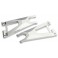 Suspension arm, lower (left and right, front) (6061-T6 aluminum, silv