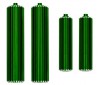 Reservoirs, shocks (6061-T6 aluminum, green-anodized) (front (2), rea