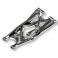 Suspension arm, chrome, lower (right, front or rear), heavy duty (1)