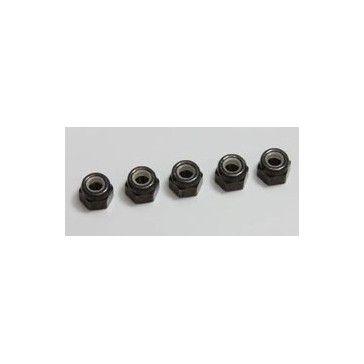 Nylon Lock Nuts M4x5.5mm (5)