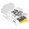 Body Shell Set MadVan VE - Clear