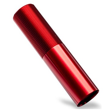 Body, GT-Maxx shock, x-long (aluminum, red-anodized) (1)