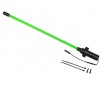 Whip light, LED, green (assembled) (1)/ 3x12mm BCS (2) (replacement f