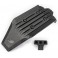 Skid plate, front (1)/ rubber impact cushion (1)