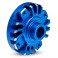 Adapter plate, ring gear (blue-anodized 6061-T6 aluminum)/ 3x10mm BCS