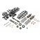 Amortisseurs avant Kyosho Optima Mid (2) Gun Metal
