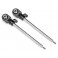 Shock shafts, GT-Maxx, 110mm (assembled with rod ends & hollow balls)