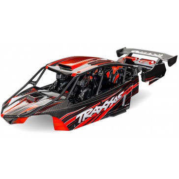 Body, Pro Scale Sand Car, red (painted, decals applied) (assembled wi