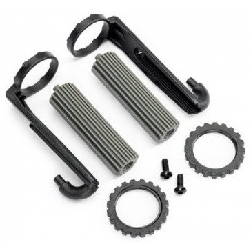 Reservoirs, shocks, front (2)/ 3x8mm BCS (2)