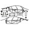 Cage, body (complete with assembly hardware) (attaches to 10911 body