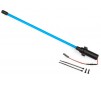 Whip light, LED, blue (assembled) (1)/ 3x12mm BCS (2) (replacement fo