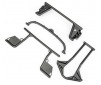 Crossbars, body cage (front & rear) (attaches to 10911 body)