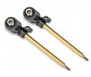 Shock shafts, GT-Maxx, 72mm (assembled with rod ends & hollow balls)