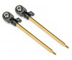 Shock shafts, GT-Maxx, 110mm (assembled with rod ends & hollow balls)