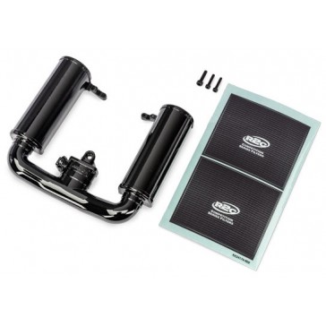 Engine intake, black/ 3x12mm CS (1)/ 2.5x12mm CS (2)