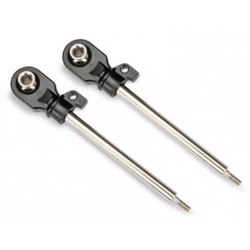 Shock shafts, GT-Maxx, 72mm (assembled with rod ends & hollow balls)