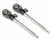 Shock shafts, GT-Maxx, 72mm (assembled with rod ends & hollow balls)