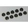 Ecrous Epaules M3x3.7mm (10)