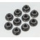 Flanged Nuts M4x4.5mm (10)