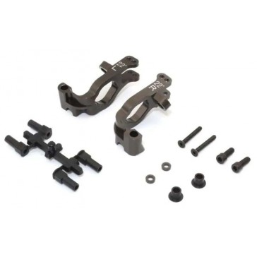 Etriers Avant Kyosho Inferno MP9-MP10 Aluminium - 22 Deg.