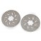 Brake disc, front (stainless steel) (2)